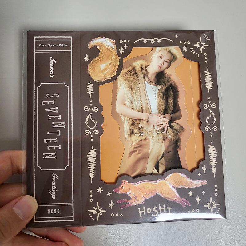 Seventeen Holiday House HYBE 2026 Season’s Greetings Pop-Up Card