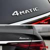Kompatybilny tylny emblemat Mercedes-Benz 4MATIC: Nowa Klasa C, Klasa E, GLC, GLB, GLE Naklejka z Logo.