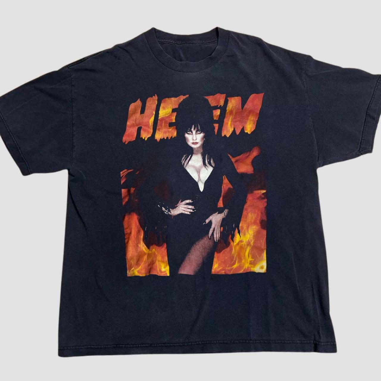 Elvira vtg movie classic style unisex black tshirt S-5XL QT8021 Unisex T-Shirt S