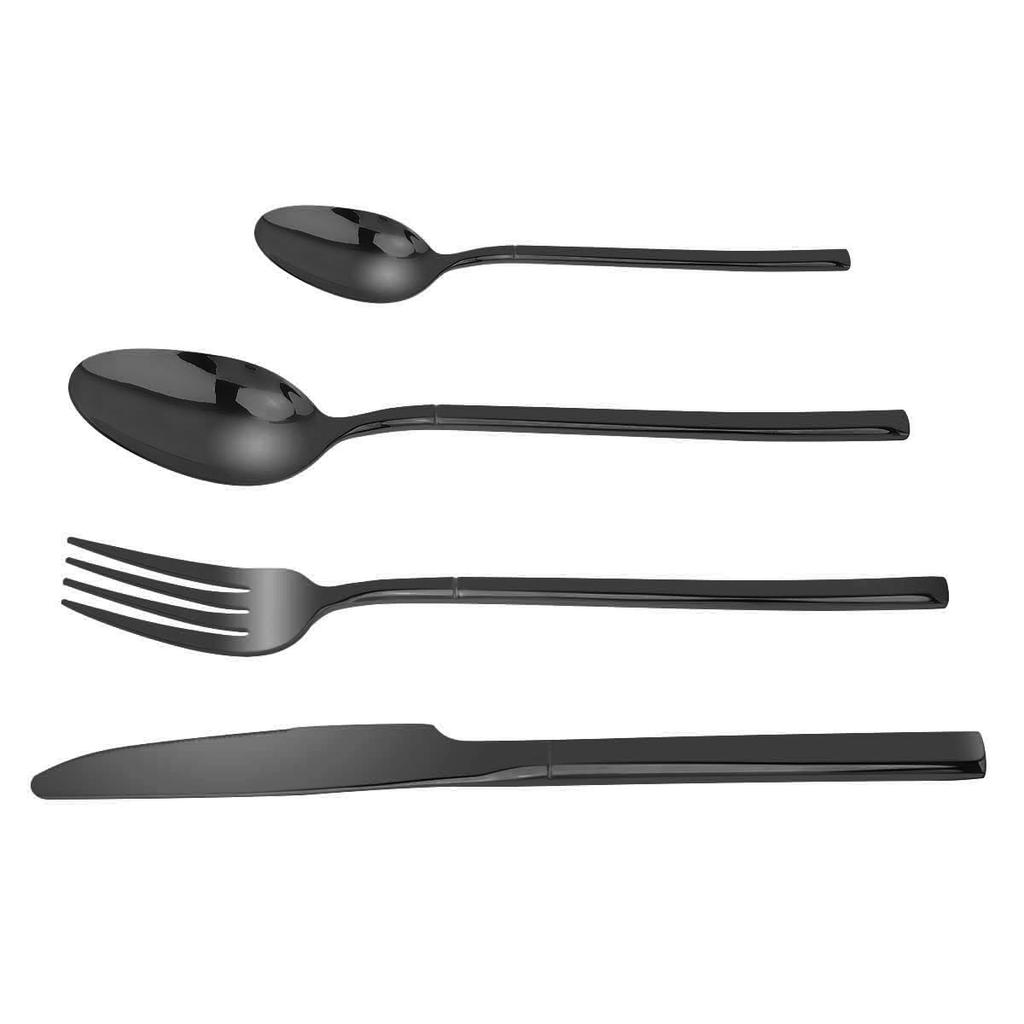 Přenosná sada příborů z nerezové oceli s vysokou tvrdostí s krabicí na nádobí odolná proti korozi