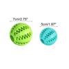 Dog Toy Ball Interactive  Balls Puppy Chewing Toys Pet Tooth Cleaning Ball Cats Pets Food Treat Feeder  Balls Toy