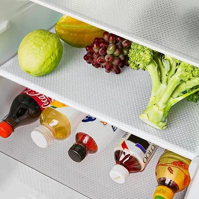 4PCS Refrigerator Mats Washable Reusable Refrigerator Liners Kitchen Supplies