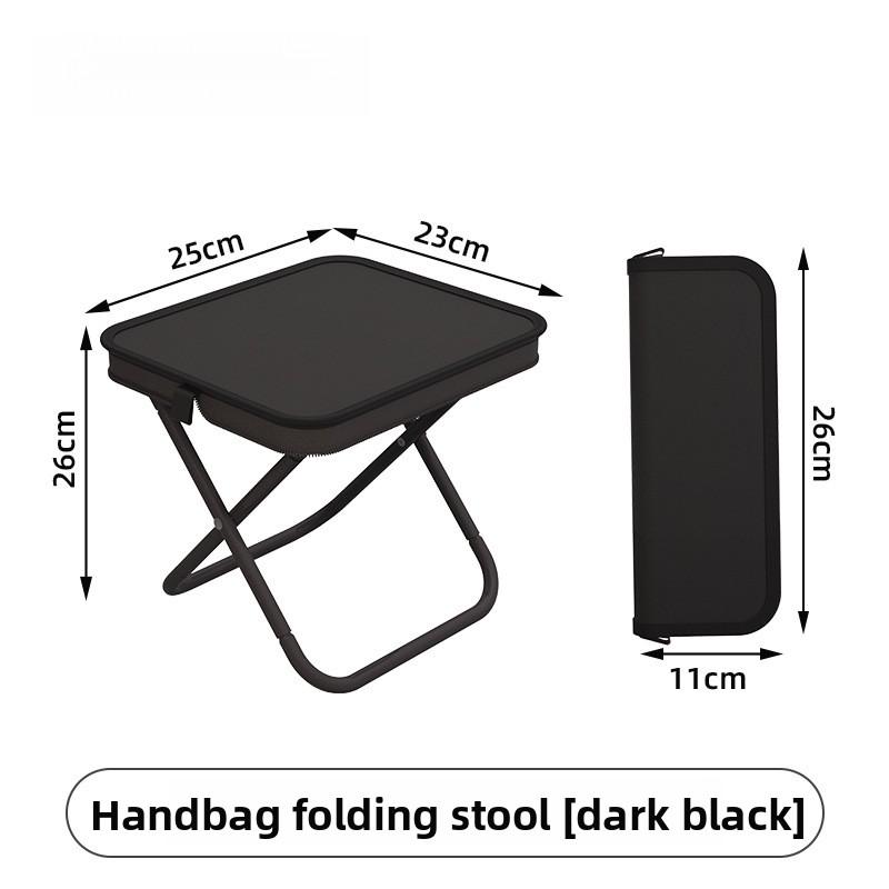 

Outdoor foldable stool portable backpack stool with lightweight mini carry outdoor camping chair, fishing stool, picnic stool