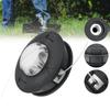 Grass Trimmer Head Replacement Aluminium Alloy Lawn Mower Trimmer Head Accessory for Garden Weeder