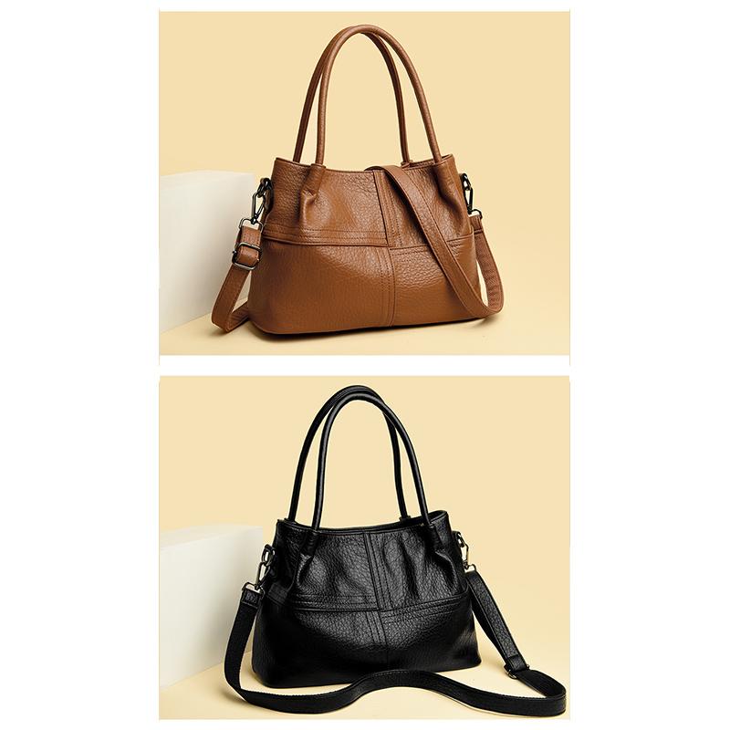 Women's High-end Messenger Bag Casual Simple Large-capacity Shoulder Bag Fashion Temperament Handbag