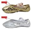 Gold Girls' Ballet & Dance Shoes with Soft Sole