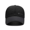 Spring and Summer Breathable Mesh Baseball Caps, Men's Reflective Letter Sandwich Brim Sun Hats, Sun-protective Baseball Caps