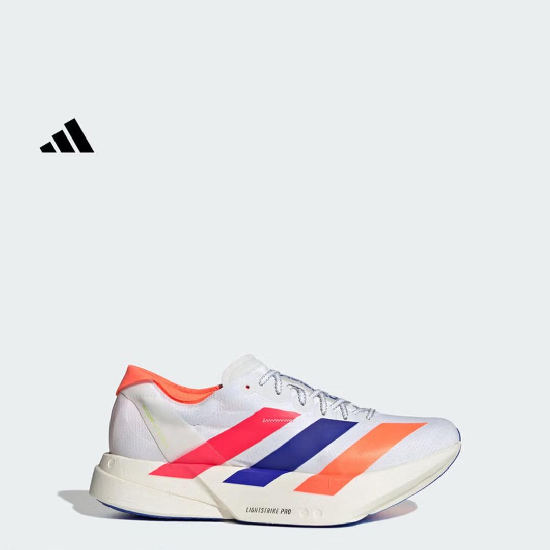 Adidas Seoul Marathon Ограниченная серия Цветовая схема ADIZERO ADIOS PRO 4 Беговые кроссовки - Adidas KI4438 39 белый