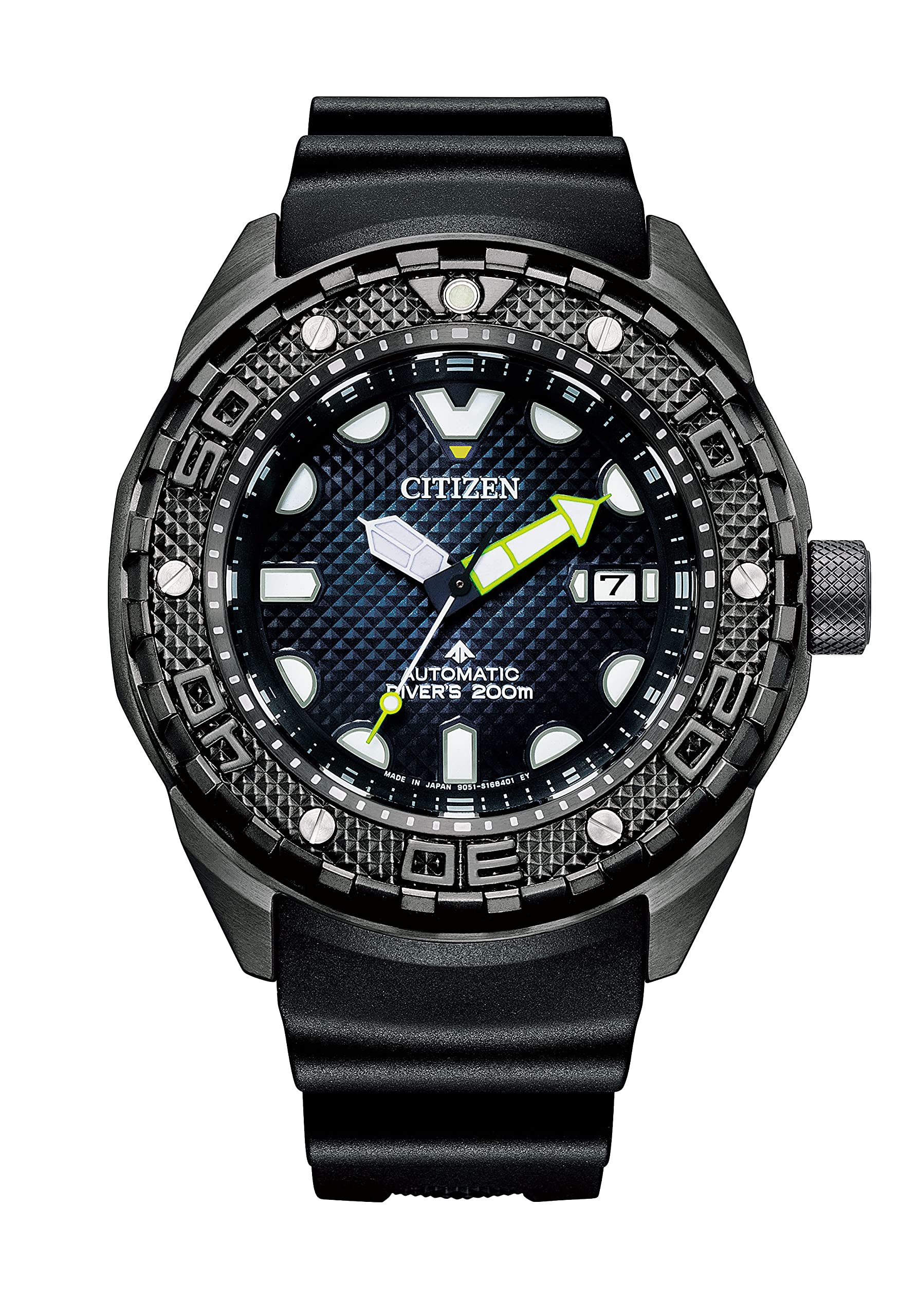

Наручний годинник PROMASTER Mechanical MARINE Series Diver Mechanical Black [Citizen] (/Бізнес/Водонепроникний/Магнітний екран/) NB6005-05L Чоловічі чорний