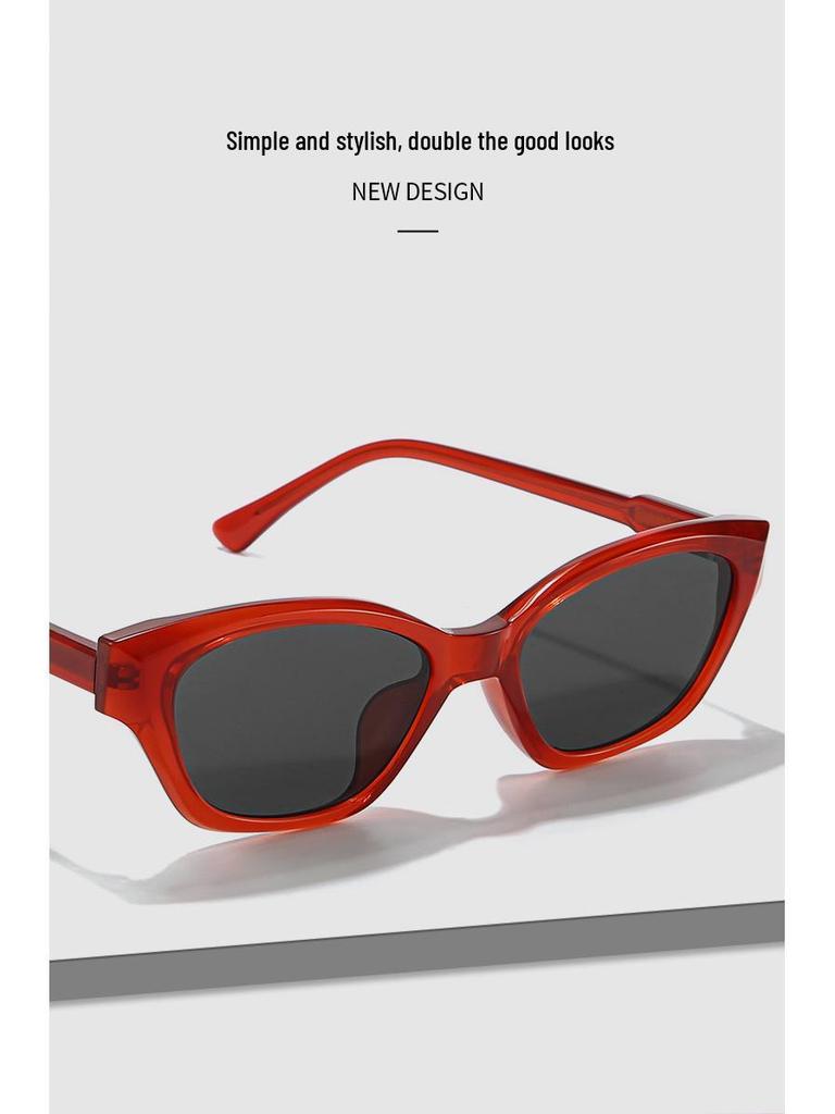 Unisex Trendy Runway Street Style Sunglasses - Small Metal Frame