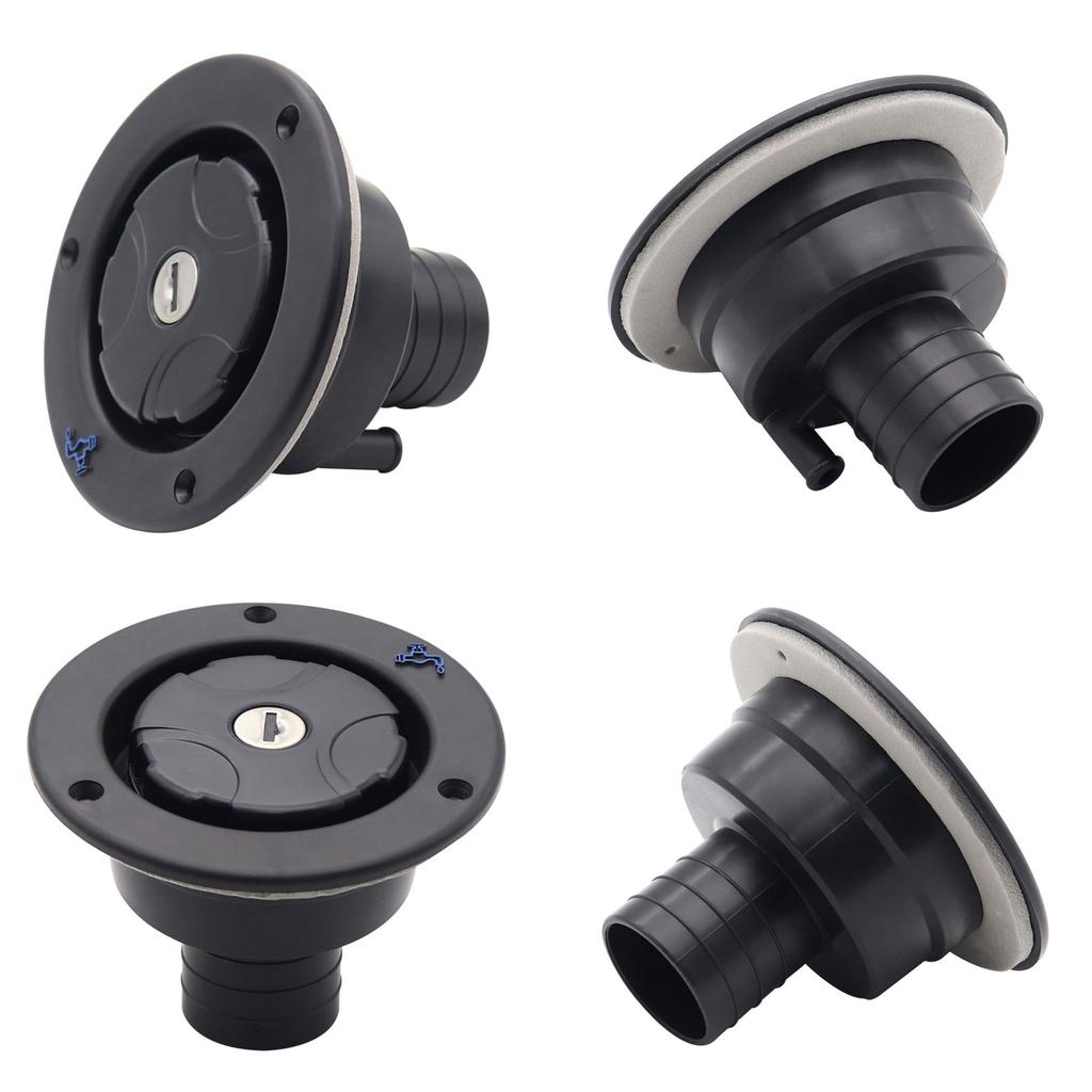 Universal Locking Water Inlet Leak Proof Threaded Connection Includes 2 Security Keys & Maintenance for Boats Trailers