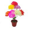 Chrysanthemum Silk Flowers for Qingming Festival Grave Offerings