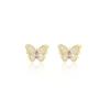 Fashion Zircon Butterfly Korean Ear Cuff Simple Elegant Versatile New Model  for Women Girl Accessories Minimalist Style