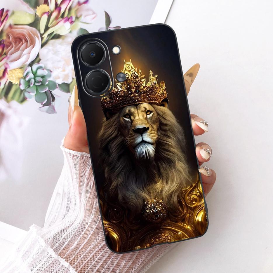 For Tecno Spark GO 3 5G Case KN3 Colorful Flowers Luxury Painted Cover Soft TPU Phone Case For Tecno Spark GO 3 SparkGo 3 Fundas