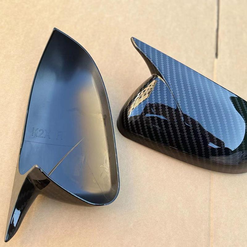 Auto Side Mirror Cover for  KX Cross K2 2017 2018 2019 2020 RIO 4 Exterior Trim DIY Replacement  Vehicle Decoration