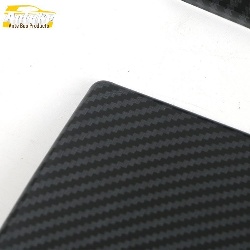 Decorative and Electroplated Armrest Stickers for Lantu 21 Model Car Accessories