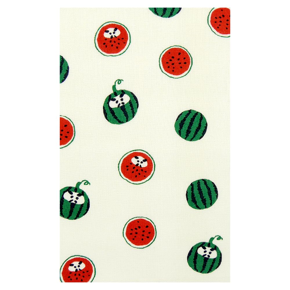 Hamamonyo Tenugui hand Watermelon Daruma (Japanese towel) -
