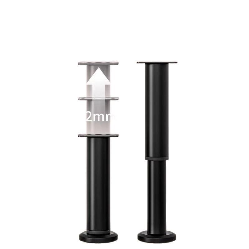 Adjustable Stainless Steel Telescopic Support Rod for Tabletop or Desk Cabinet