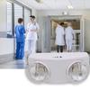 Wall Mounted Dual Head Emergency Light Adjustable Heads Led Lighting Fixtures Rechargeable Auto-On Emergency Lamp