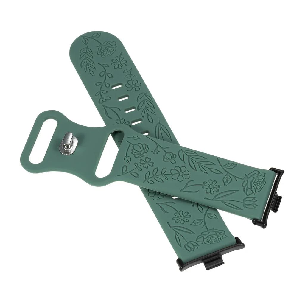 New Carving Strap for Redmi Watch 4 Magnetic Silicone Band for Xiaomi Mi Band 8 Pro 9 Pro Smartwatch Bracelet Accessories Correa
