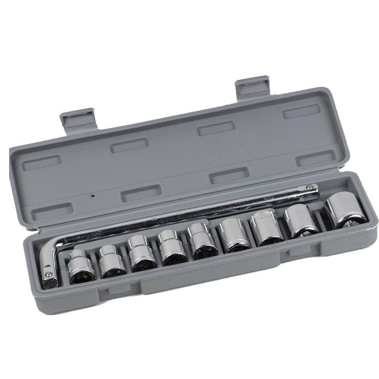 10-Piece Automotive Socket Wrench Repair Set