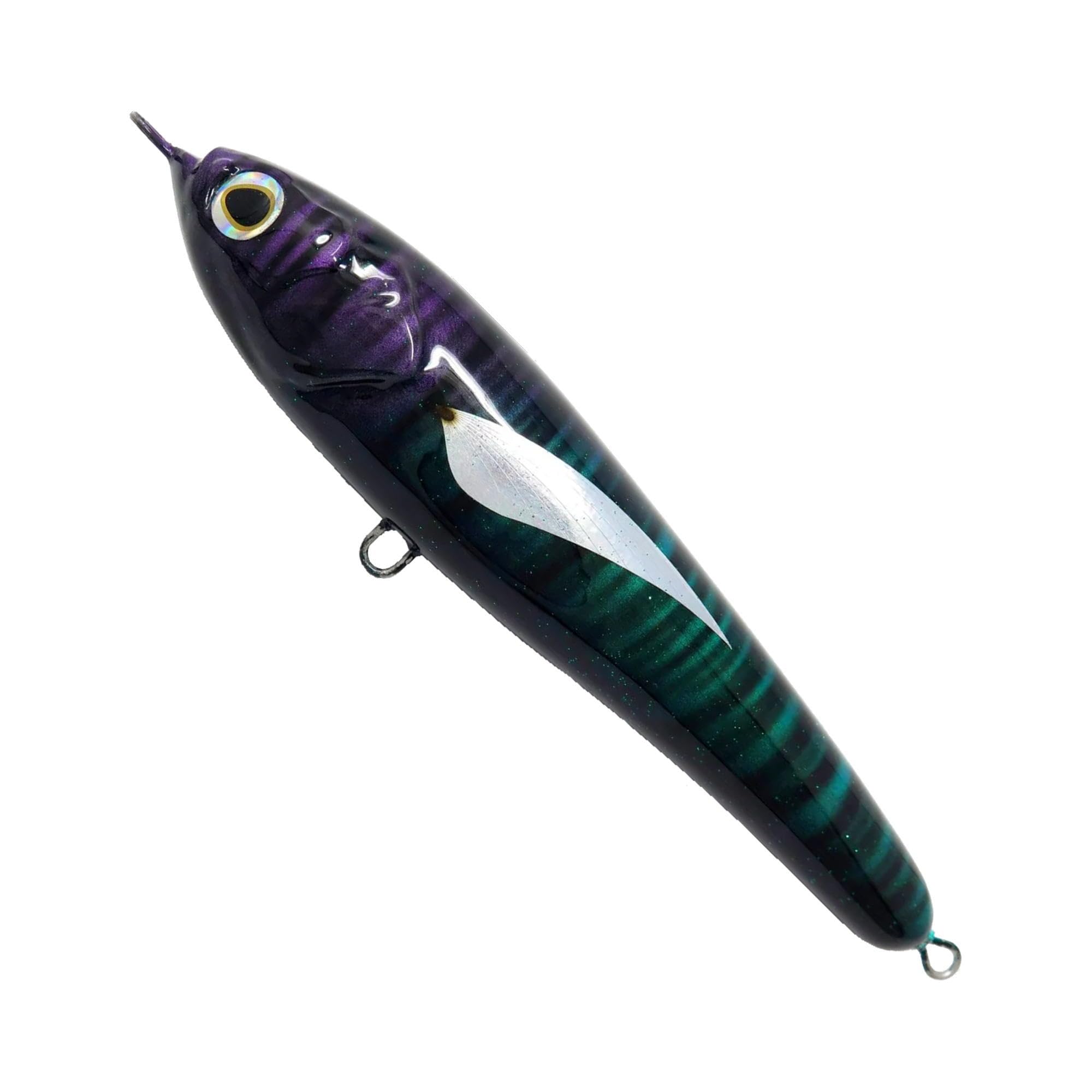 

Воблер Jack Fin Diving Pencil ARGO 240F Полосатый Луфарь Кастинговый, Ручной работы,