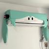 Hatsune Miku Cartoon Air Conditioning Cover Cute Dustproof Air Conditioning Cover Animation Peripheral Gift Dormitory Household