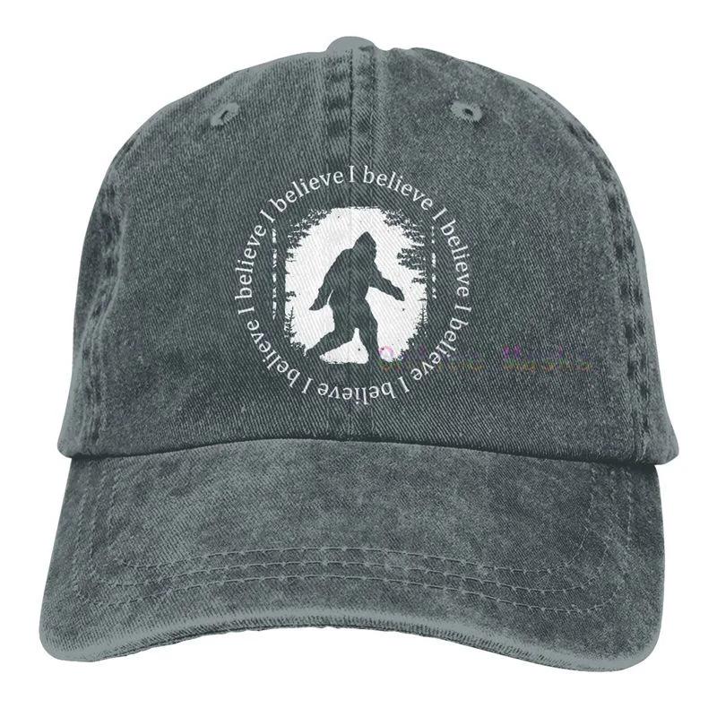 Bigfoot istnieje naprawdę i próbował zjeść mi tyłek Czapka baseballowa Unisex Vintage Czapka typu trucker Regulowane kapelusze kowbojskie dla mężczyzn i kobiet