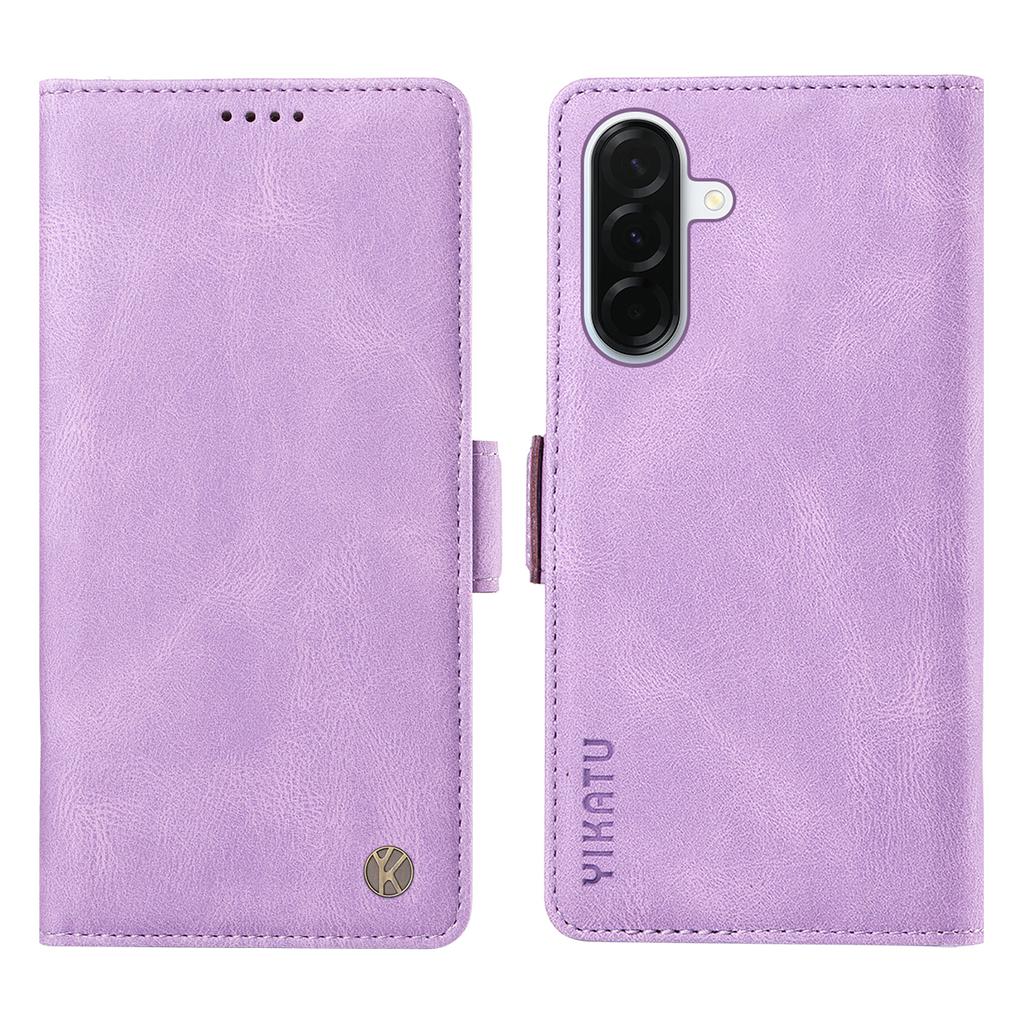 For Samsung Galaxy A37 5G Leather Case YIKATU YK-005 Skin-touch Feeling Wallet Phone Cover