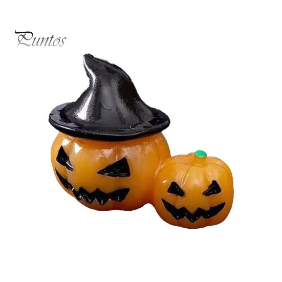 Halloween Aquarium Ornaments Miniature Resin Ornaments, Micro Landscape Desktop Decor, Horror Party Table Decor Scene Accessories for Fish Tank
