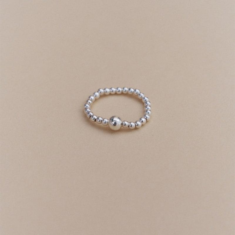 THE PART OF Silver Ball Beads_R