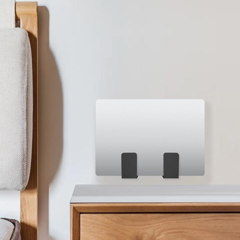 Space Saving Wall Shelf Metal Wall Support Organizers Stand with Protective Pad for Laptop and Tablet