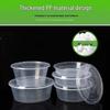Disposable Round Plastic Takeaway Container