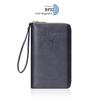 2025 RFID Zippered Travel Passport and Ticket Organizer Anti-theft Bag