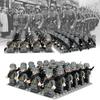 Small Particle Soldier Building Blocks Durable Abs Plastic Construction