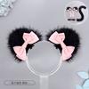 Sweet lolita cat ears headgear maid bow cos beast ears lo lady headgear lolita cat ears hairpin