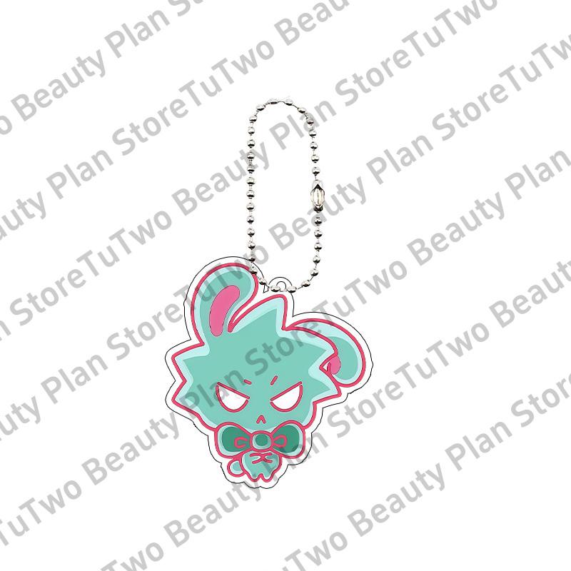 Q-Version Anime Cartoon ALIEN STAGE Acryl Schlüsselanhänger Kreativ MIZI SUA TILL Auto Rucksack Anhänger Charm Schmuck Fan Geschenke Spielzeug