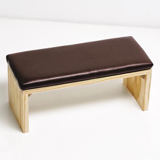 Nail Pillow Double-layer Long Lifespan Wood Manicure Arm Rest Cushion for Women