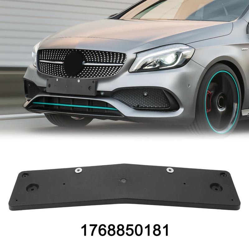 

Sale Newest Front Bumper License Plate Bracket For Mercedes W176 OEM Part Number A1768850181 Replacement Car Accessories
