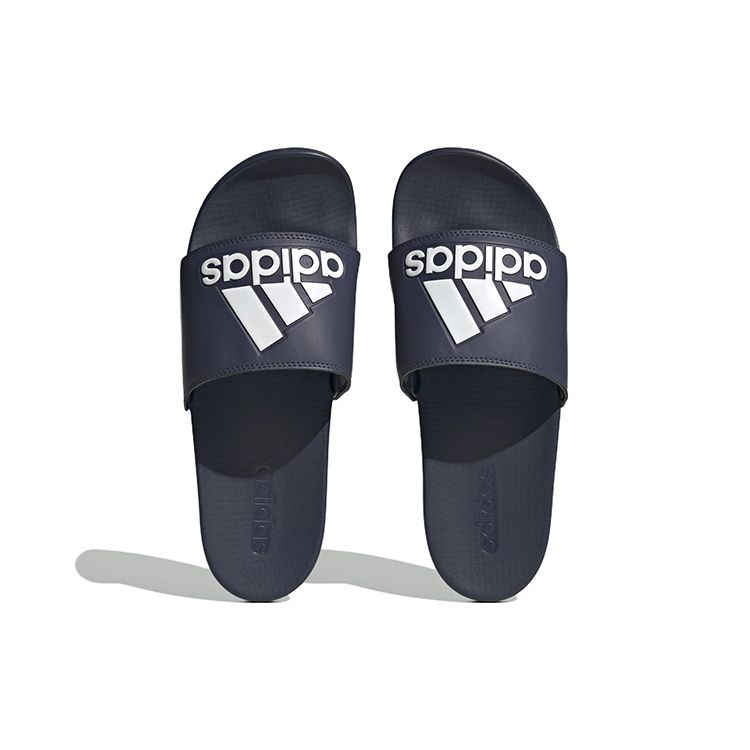 Adidas Adilette Comfort Slide Shadow Navy White Unisex Sneakers Blue Cloud-White H03616