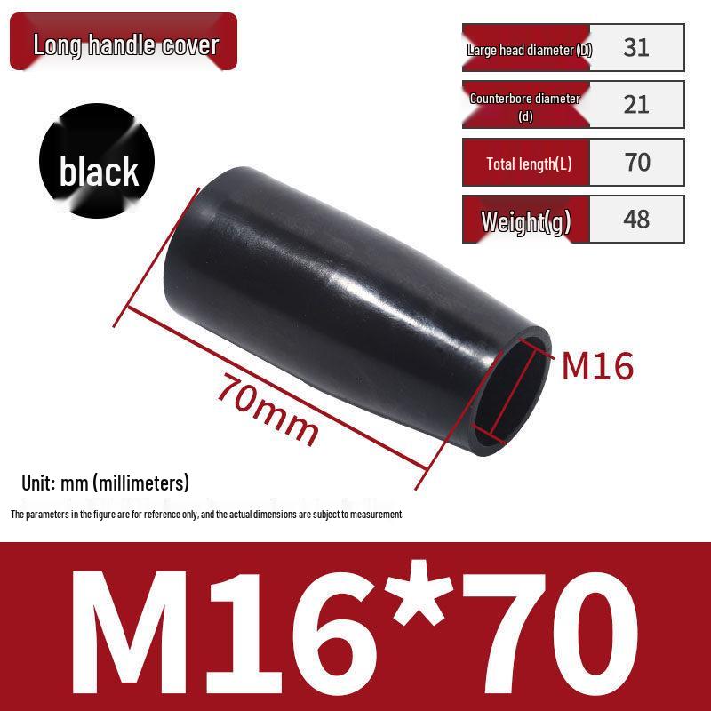Bakelite Long/Short Sleeve Ball Handle Rod Grip (M6, M8, M10, M12, M16)