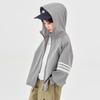 Kids' Striped Hooded Sun Protection Jacket