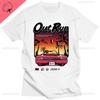 90s Vintage Out Run Top T Shirt Camisas Men Fashion Old School Japan Arcade Tops Hombre Video Game Outrun Tee Top Camisas