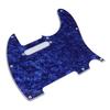 Blue Pearl Color Electric Guitar Scratch Plate PVC Material Pickguard  Guitar Protection