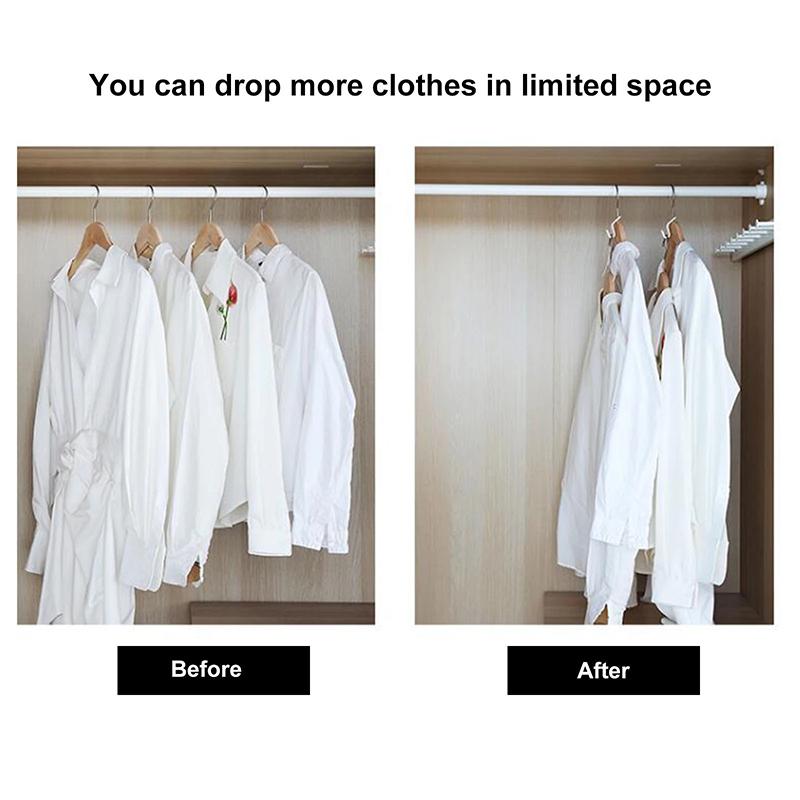 20PCS Multi-function Hook Clothes Hanger Connect Folding Storage Rack