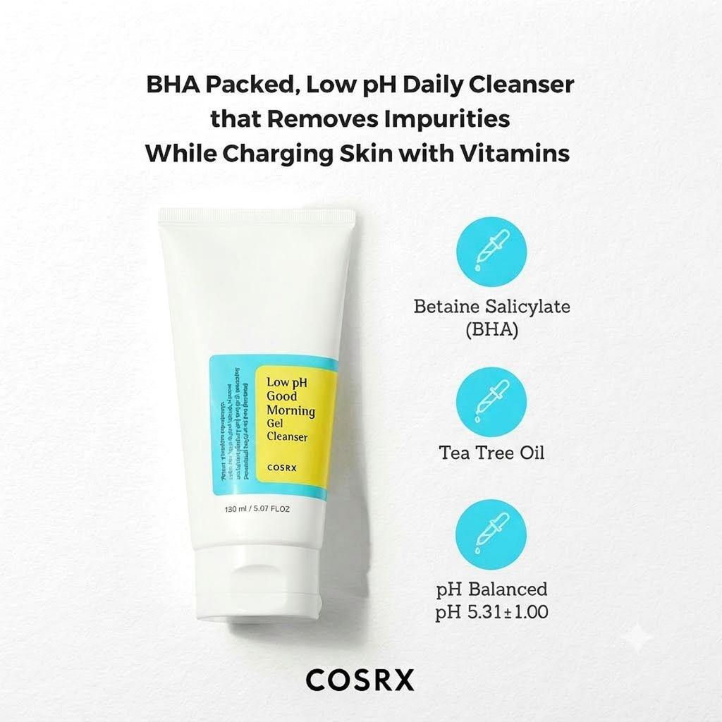 COSRX Low pH Good Morning Gel Cleanser 150ml