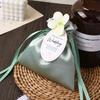 Caixa de Doces Veludo Data de Casamento Bolsa de Cetim Aveludado Cristal Bolsa Macia para Doces de Casamento Porta-Presentes Pequenos Embalagem de Presente para Festa