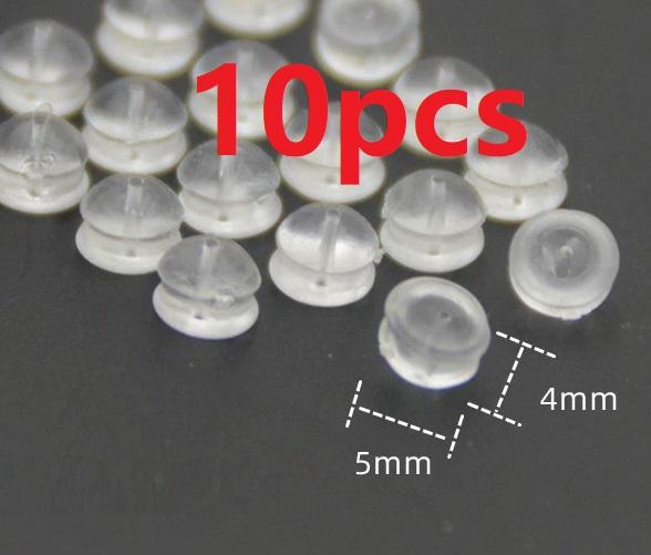 

Rubber Earring Lifter Backs Replacements Plugs for DIY Droopy Heavy Stud Ears Jewelry Support Comfortable