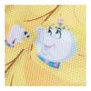 MORIPiLO Laundry Drying Hanger Pillow Stuffed Toy Net Disney Pillow Drying Net Beauty and the Beast Belle Mrs. Potts Approx. 47x57cm Goods Dress