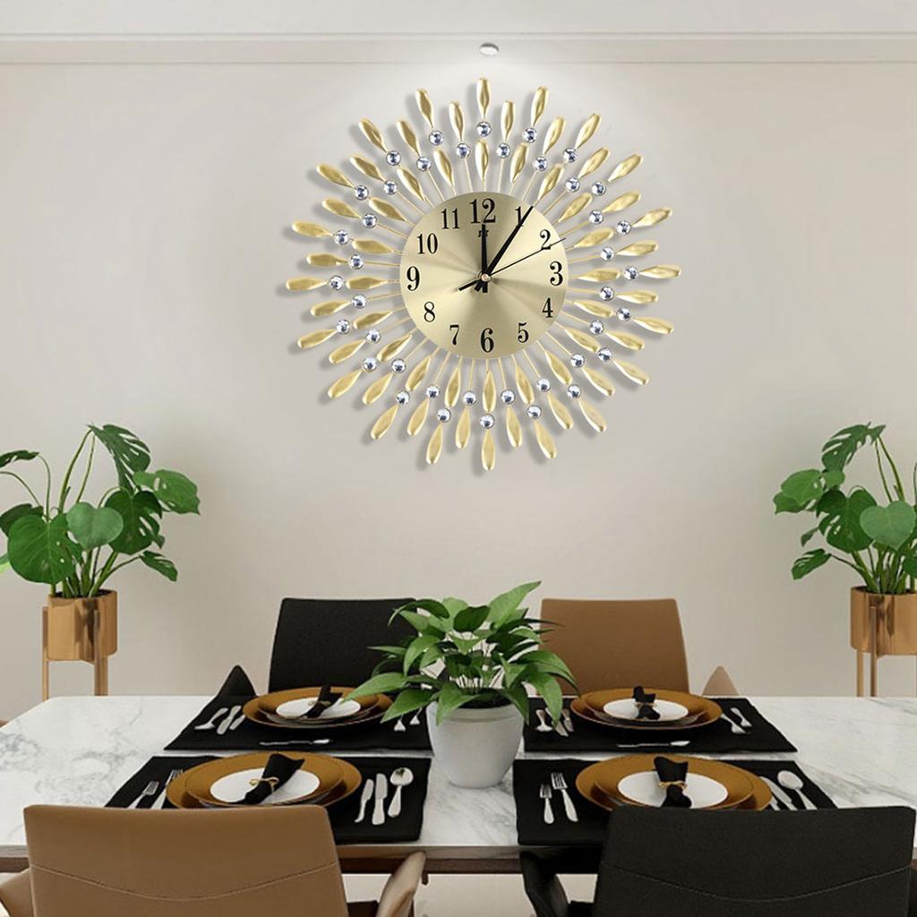 Household Innovative Modern Wall Clock Living Room Hanging Quartz Clock Decoration
